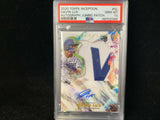 2020 Topps Inception Gavin Lux Autograph Jumbo Patch Rookie RC 45/99 PSA 10 GEM MT